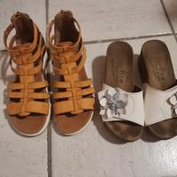 Zeppe Igi & Co e sandali bassi nr 35