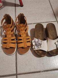 Zeppe Igi & Co e sandali bassi nr 35