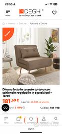Poltrona pieghevole