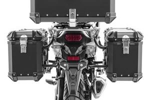 tris valigie GIVI nero nuove per motomorini x-cape