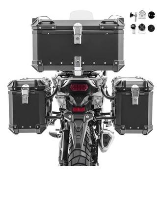 tris valigie GIVI nero nuove per motomorini x-cape