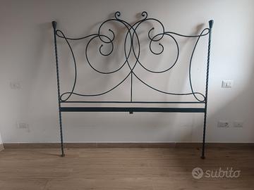 spalliera testiera letto matrimoniale 