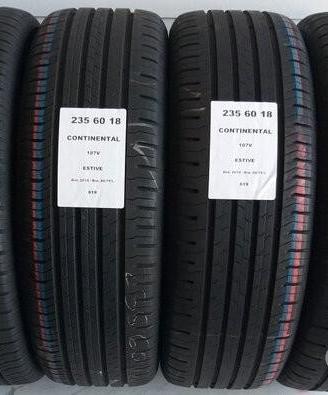 4 gomme 235 60 18 continental a619