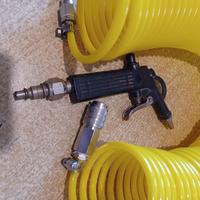 Tubo e pistola per compressore d'aria