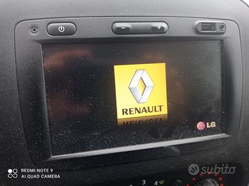 SCHERMO MULTIFUNZIONE RADIO NAVIGATORE RENAULT TRA