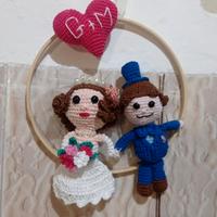 Sposi amigurumi