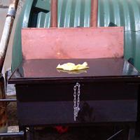 Barbecue con pietra ollare