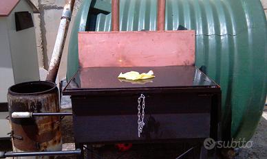 Barbecue con pietra ollare