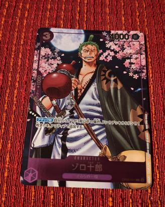 Zoro Juurou Op05 067 One piece tgc card game 