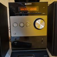 Micro HiFi Sony (CD/AUX/Radio/USB) con telecomando