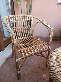 Tavolino e sedie da terrazzo