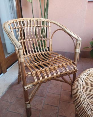 Tavolino e sedie da terrazzo
