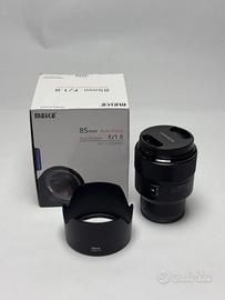 Obiettivo foto 85 mm - f1.8 | sony e-mount