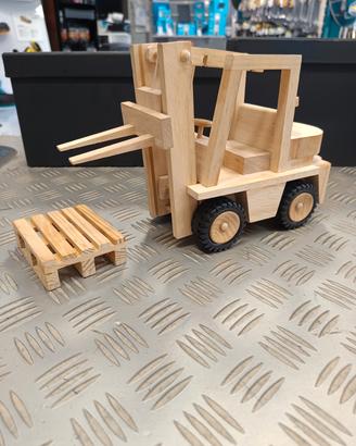 Muletto seletti in legno 