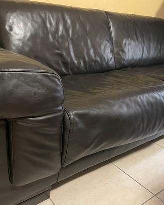 Divano in pelle Natuzzi