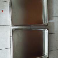 Vaschette in acciaio inox