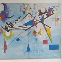Quadro astratto originale firmato – stile Kandinsk