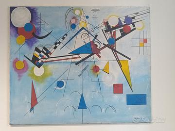 Quadro astratto originale firmato – stile Kandinsk