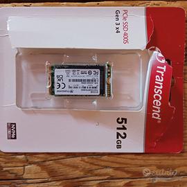 ssd  512Gb transcend PCIe gen 3 x4  NVMe