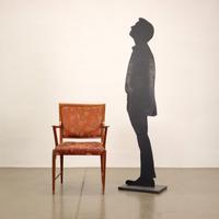 Poltrona con Braccioli a Vista anni 50