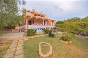 Villa indipendente con giardino e vista mare