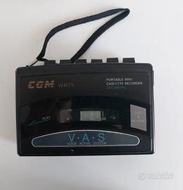 registratore portatile a cassette