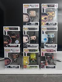 Lotto 8 funko pop television zombie bart simpson