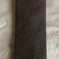 DOPPELGANGER ROMA - CRAVATTA MARRONE - 146 cm