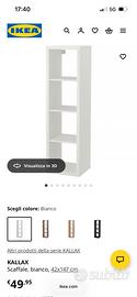 Libreria bianca ikea KALLAX