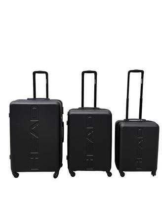 Head set 3 valigie trolley rigide con manico