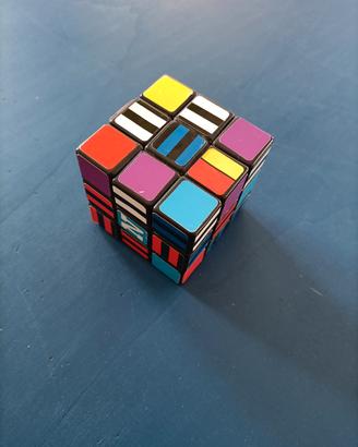 Cubo di Rubik con squadra serie A vintage 