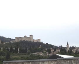 Spoleto: attico con piscina privata