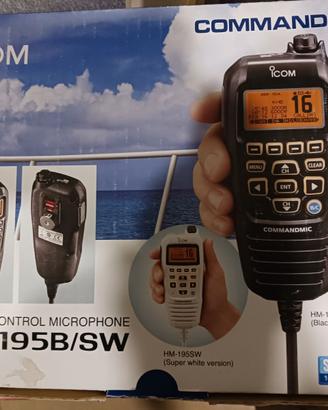 Icom HM-195B Commandmic per VHF IC-M400BBE