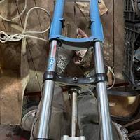 Forcella bitubo guzzi serie grossa