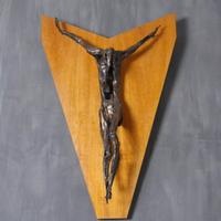 crocifisso artistico in ferro