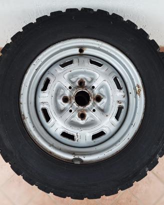 Set 4 cerchi Fiat 128 SL - 5x13