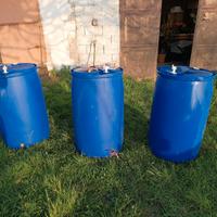 Bidoni per raccolta acqua piovana con rubinetto