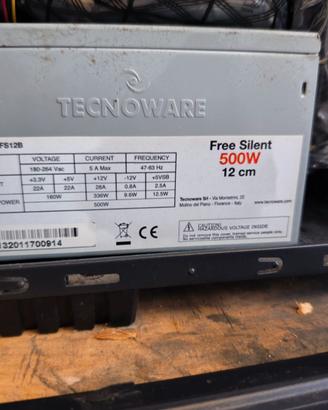 Alimentatore pc 500w