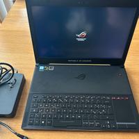 portatile gaming ASUS ROG GX501 GTX1080-8GB laptop