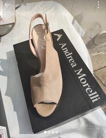 scarpe pelle N.38 Andrea Morelli