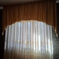 Set tende classiche con mantovana