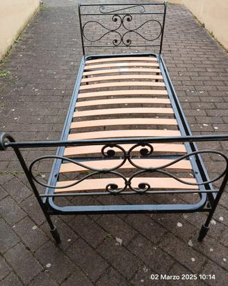 Letto in ferro battuto