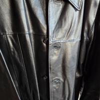 Trench vera pelle taglia XL 