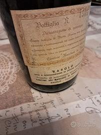 Antica bottiglia barolo Castellana