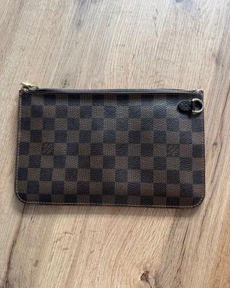 Pochette Louis Vuitton Damier Ebène Neverfull