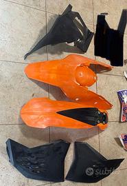 plastiche ktm exc 08 12