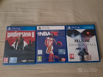 3 Videogiochi per PS4-PS5