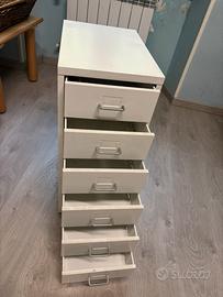 Cassettiera uffcio con rotelle