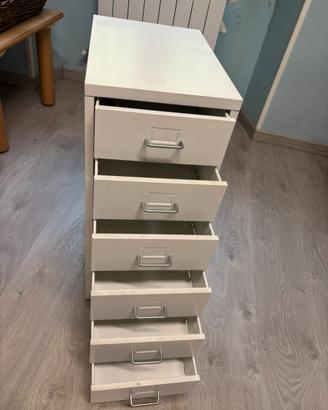 Cassettiera uffcio con rotelle