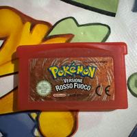 Pokemon versione rosso fuoco per nintedo